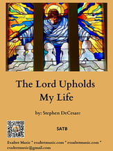 The Lord Upholds My Life SATB choral sheet music cover